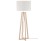 Lampa stojąca podłogowa Loft ACROS I PODŁOGOWA 6927 NOWODVORSKI Lighting E27 nowoczesna oświetleniowa Industrialna abażur tkanina biała drewno drewniana idealna do salonu sypialni Inspiracje Premium