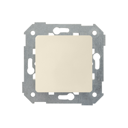 Zaślepka z ramką montażową Simon 82 82800-31 Kontakt-Simon beżowy