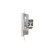 Gniazdo komputerowe RJ45 kategoria 5e + telefoniczne RJ12 Simon 55 T5F.01/114 Kontakt-Simon jasnoszary mat