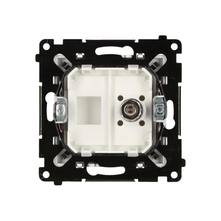 Gniazdo ekwipotencjalne Simon 55 TGEK1.01/143 Kontakt-Simon aluminium mat