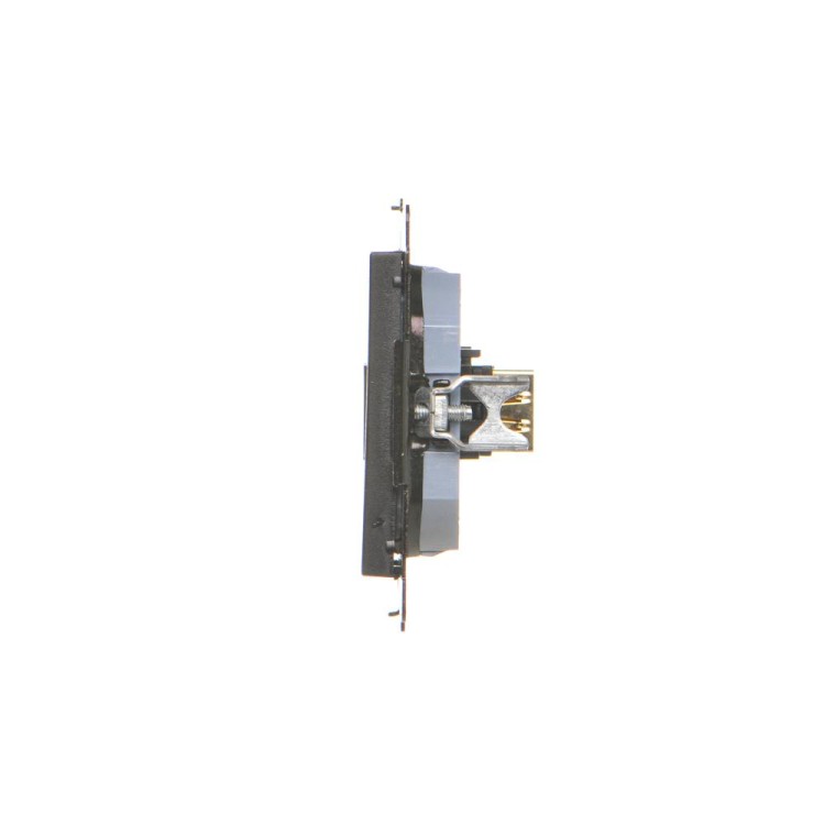 Gniazdo HDMI pojedyncze Simon 55 TGHDMI.01/149 Kontakt-Simon czarny mat