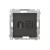 Gniazdo HDMI 2.1 + Komputerowe RJ45 kat.6. Simon 55 TGHRJ45.01/149 Kontakt-Simon czarny mat
