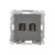 Gniazdo HDMI podwójne Simon 55 TGHDMI2.01/116 Kontakt-Simon grafitowy mat
