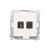 Gniazdo HDMI + komputerowe RJ45 kat.6. Simon 55 TGHRJ45.01/111 Kontakt-Simon biały mat