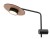 Lampa ścienna kinkiet Loft KINKIET DISK I 7645 NOWODVORSKI Lighting GX53 nowoczesna oświetleniowa Industrialna drewno drewniana czarna czarny metal Inspiracje Premium
