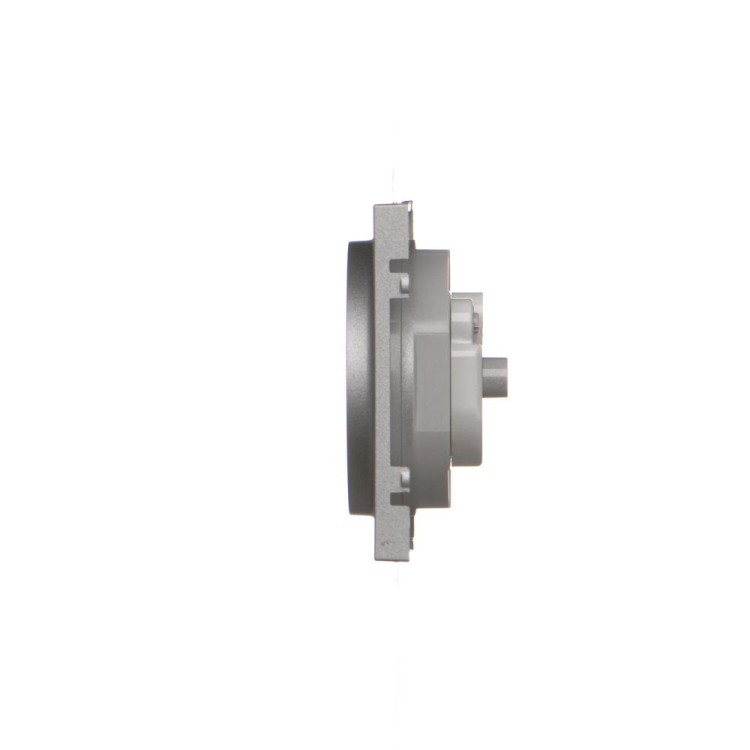 Pokrywa do gniazda wtyczkowego pojedynczego z uziemieniem Simon 55 TGZ1ZP/143 Kontakt-Simon aluminium mat
