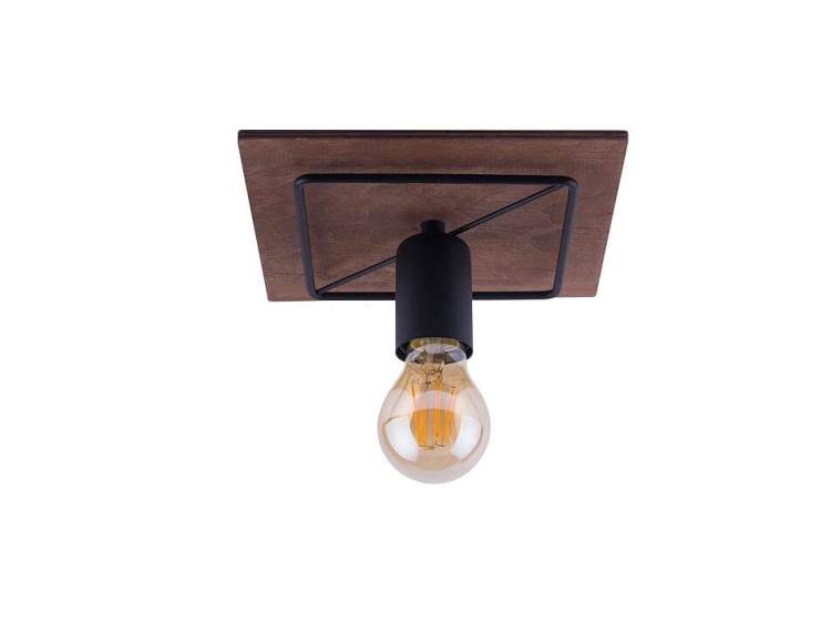 Lampa sufitowa Loft COBA ANTIQUE I 9042 NOWODVORSKI Lighting E27 nowoczesna oświetleniowa Industrialna żyrandol drewno drewniana metal Inspiracje Premium