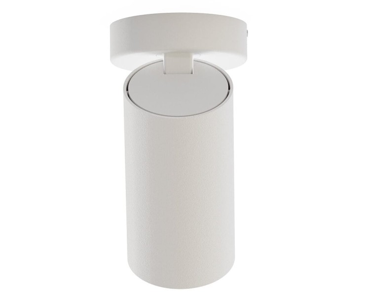 Lampa sufitowa natynkowa Loft MONO I WHITE/GOLD 7771 NOWODVORSKI Lighting 1x GU10 7 cm Spot oświetleniowa Industrialna nowoczesna ścienna kinkiet ścienno-sufitowa metal biała złota biało-złota Inspiracje Premium