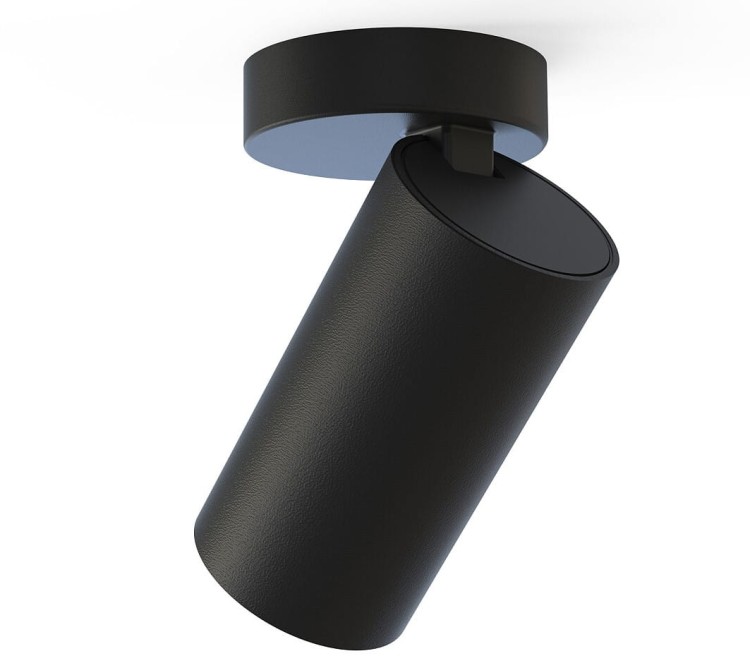 Lampa sufitowa natynkowa Loft MONO I BLACK/GOLD 7763 NOWODVORSKI Lighting 1x GU10 7 cm Spot oświetleniowa Industrialna nowoczesna ścienna kinkiet ścienno-sufitowa metal czarna złota czarno-złota Inspiracje Premium