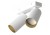 Lampa sufitowa listwa szyna natynkowa MONO II WHITE/GOLD 7774 NOWODVORSKI Lighting 2xGU10 17 cm Spot oświetleniowa Industrialna nowoczesna ścienna kinkiet ścienno-sufitowa metal biała złota biało-złota nawierzchniowa jak szynoprzewód Inspiracje Premium