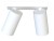 Lampa sufitowa listwa szyna natynkowa MONO II WHITE/GOLD 7774 NOWODVORSKI Lighting 2xGU10 17 cm Spot oświetleniowa Industrialna nowoczesna ścienna kinkiet ścienno-sufitowa metal biała złota biało-złota nawierzchniowa jak szynoprzewód Inspiracje Premium