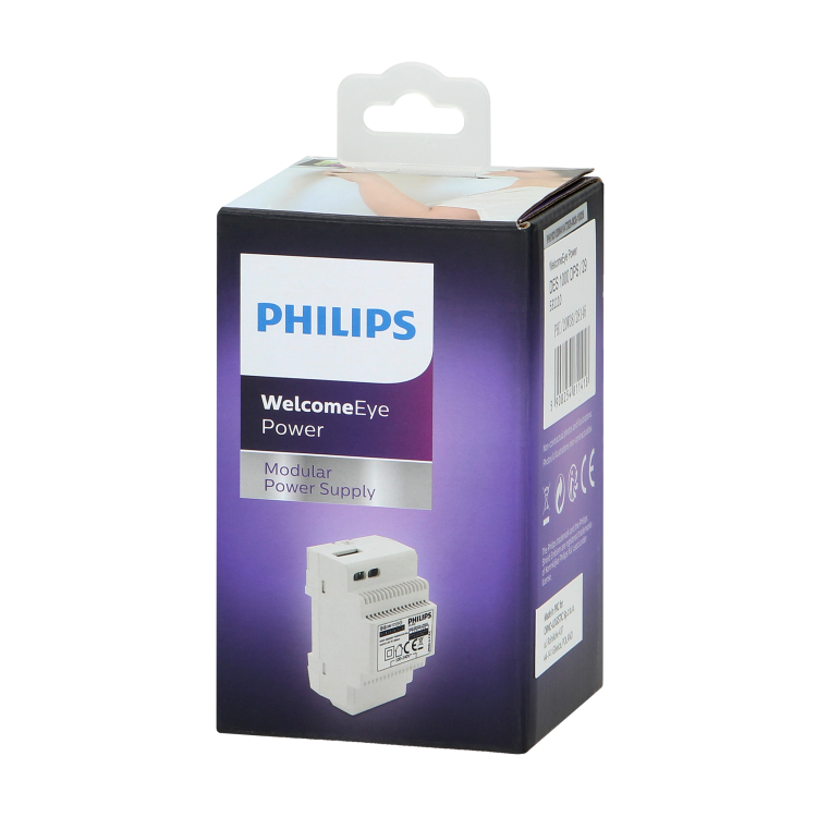 Transformator modułowy Zasilacz Philips WelcomeEye 531110 Philips DES 1000 DPS/29 do rozbudowy zestawów z serii WelcomeEye Power systemów wideo domofonowych 230V AC/24V DC