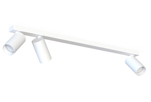 Lampa sufitowa listwa szyna natynkowa MONO III WHITE 7811 NOWODVORSKI Lighting 3xGU10 70cm Spot oświetleniowa Industrialna nowoczesna biała nawierzchniowa jak szynoprzewód Inspiracje Premium