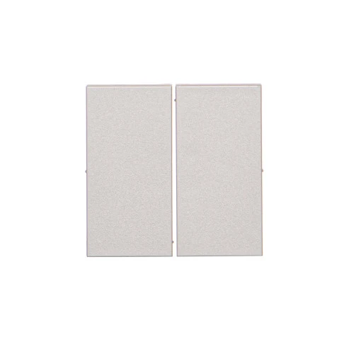 Klawisz podwójny do łączników i przycisków Simon 55 TKW5/143 Kontakt-Simon aluminium mat