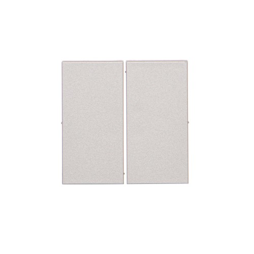 Klawisz podwójny do łączników i przycisków Simon 55 TKW5/143 Kontakt-Simon aluminium mat