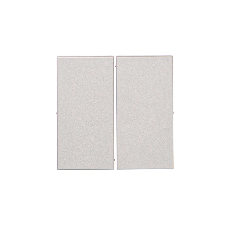 Klawisz podwójny do łączników i przycisków Simon 55 TKW5/143 Kontakt-Simon aluminium mat