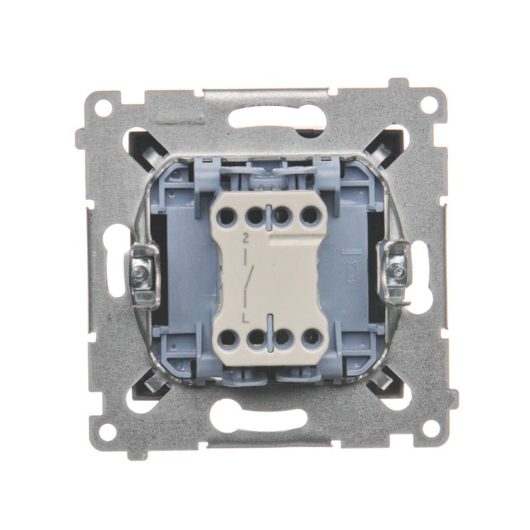 Łącznik jednobiegunowy Simon 54 DW1.01/46 Kontakt-Simon brąz mat, metalizowany