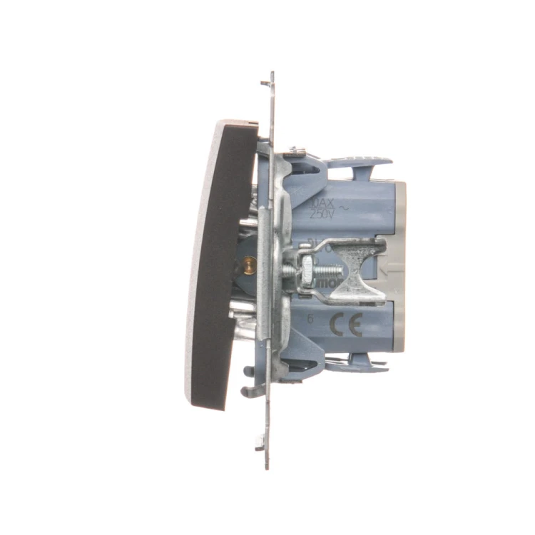 Łącznik schodowy z podświetleniem LED Simon 54 DW6L.01/46 Kontakt-Simon brąz mat, metalizowany