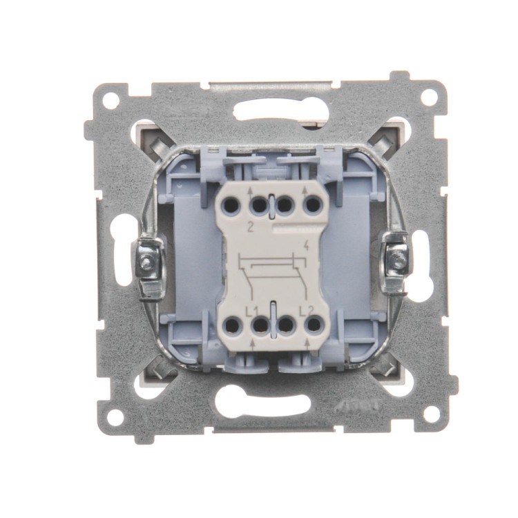 Łącznik krzyżowy Simon 54 DW7.01/46 Kontakt-Simon brąz mat, metalizowany