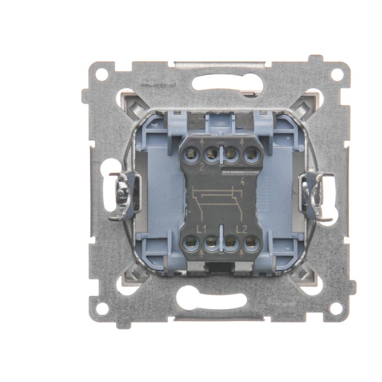 Łącznik krzyżowy Simon 54 DW7A.01/46 Kontakt-Simon brąz mat, metalizowany