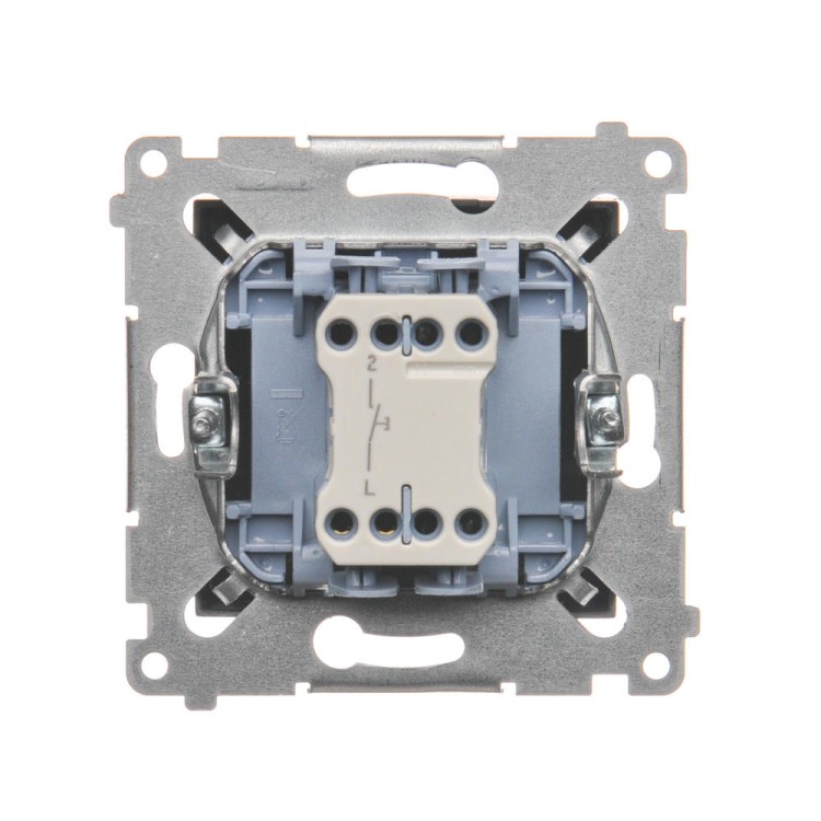 Przycisk "dzwonek" Simon 54 DD1.01/46 Kontakt-Simon brąz mat, metalizowany