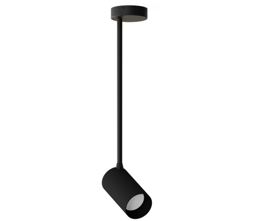 Lampa sufitowa natynkowa Loft MONO LONG M BLACK 7728 NOWODVORSKI Lighting 1x GU10 Spot oświetleniowa zwis Industrialna nowoczesna metal czarna Inspiracje Premium