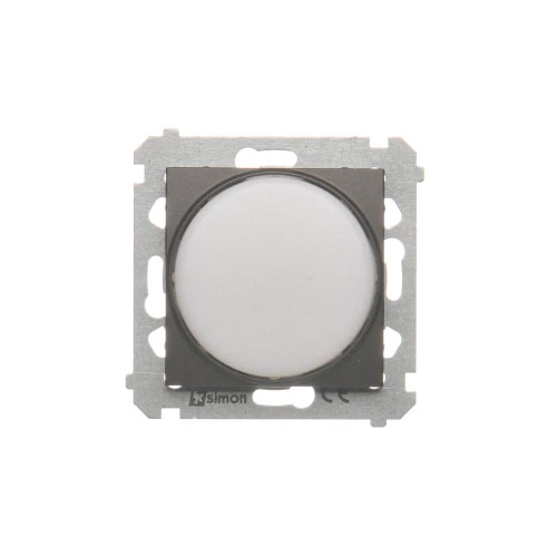Sygnalizator świetlny LED - światło białe Simon 54 DSS1.01/46 Kontakt-Simon brąz mat, metalizowany
