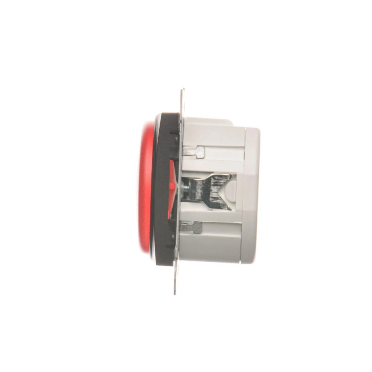 Sygnalizator świetlny LED - światło czerwone Simon 54 DSS2.01/46 Kontakt-Simon brąz mat, metalizowany