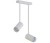 Lampa sufitowa natynkowa Loft MONO LONG II WHITE 7726 NOWODVORSKI Lighting 2xGU10 Spot oświetleniowa zwis Industrialna nowoczesna metal biała biały Inspiracje Premium