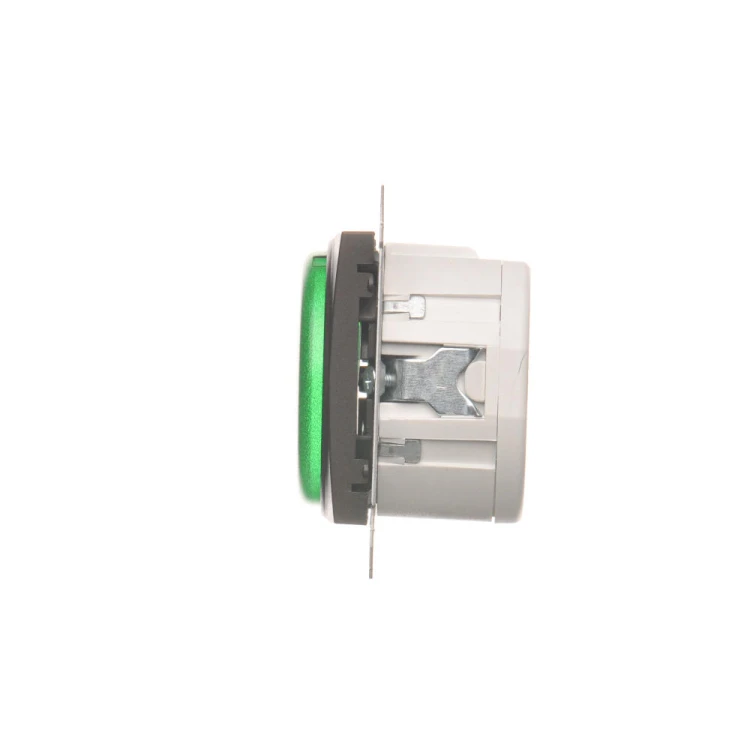 Sygnalizator świetlny LED - światło zielone Simon 54 DSS3.01/46 Kontakt-Simon brąz mat, metalizowany