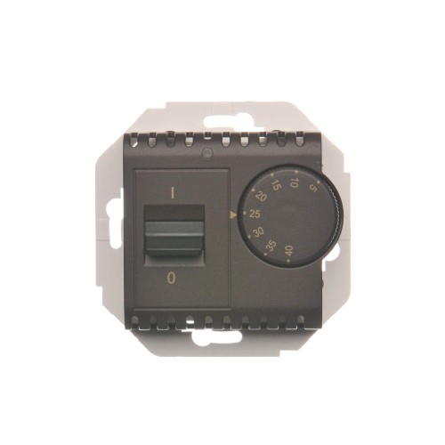 Regulator temperatury z czujnikiem wewnętrznym Simon 54 DRT10W.02/46 Kontakt-Simon brąz mat, metalizowany