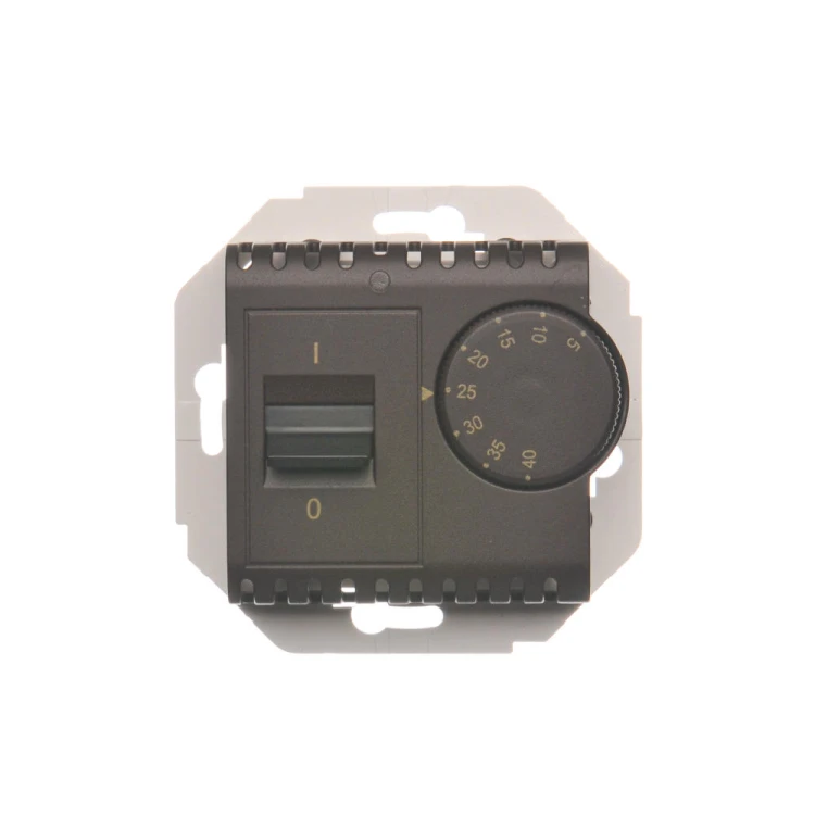 Regulator temperatury z czujnikiem wewnętrznym Simon 54 DRT10W.02/46 Kontakt-Simon brąz mat, metalizowany