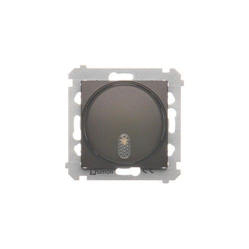 Dzwonek elektroniczny Simon 54 DDT1.01/46 Kontakt-Simon brąz mat, metalizowany