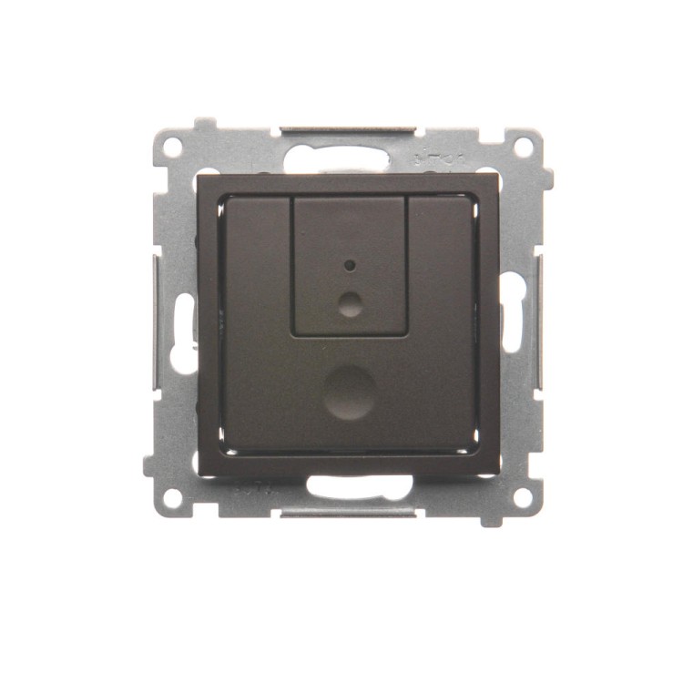 Ściemniacz dwuprzyciskowy Simon 54 D75310.01/46 Kontakt-Simon brąz mat, metalizowany