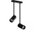 Lampa sufitowa natynkowa Loft MONO LONG II BLACK 7730 NOWODVORSKI Lighting 2xGU10 Spot oświetleniowa zwis Industrialna nowoczesna metal czarna czarny Inspiracje Premium