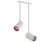 Lampa sufitowa listwa szyna podtynkowa 17cm MONO SURFACE LONG II WHITE/GOLD 7678 NOWODVORSKI Lighting 2x GU10 Spot oświetleniowa nowoczesna sufitowa zwis metal biało-złota biała nawierzchniowa jak szynoprzewód do regipsu Inspiracje Premium