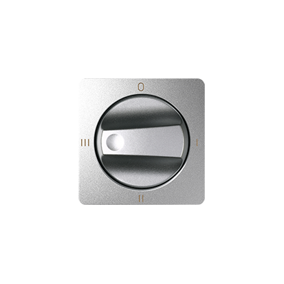 Pokrywa łącznika pokrętnego (4 pozycje) Simon 82 82079-93 Kontakt-Simon aluminium zimne