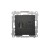 Gniazdo HDMI + komputerowe RJ45 kat.6. Simon 54 DGHRJ45.01/49 Kontakt-Simon czarny mat
