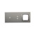 Panel dotykowy 3 moduły Simon 54 Touch DSTR3130/71 Kontakt-Simon srebrna mgła