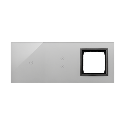 Panel dotykowy 3 moduły Simon 54 Touch DSTR3130/72 Kontakt-Simon burzowa chmura