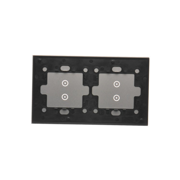 Panel dotykowy 2 moduły Simon 54 Touch DSTR233/71 Kontakt-Simon srebrna mgła