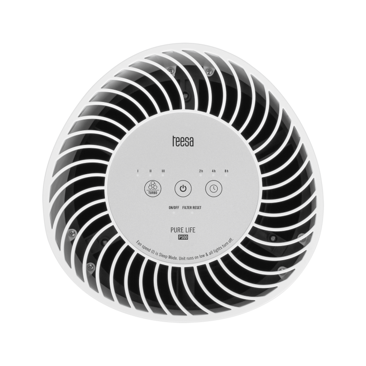 Oczyszczacz powietrza PURE LIFE P500 Teesa TSA0115 do 15 m2 pokoju biura sypialni pokojowy biurowy filtr HEPA 11 węglowy 3-warstwowy