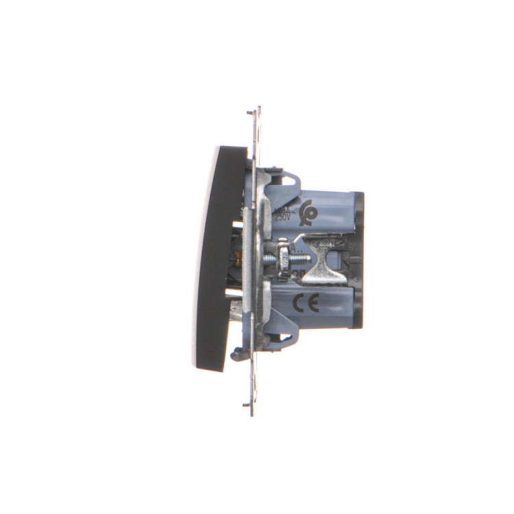 Łącznik schodowy Simon 54 DW6A.01/49 Kontakt-Simon czarny mat