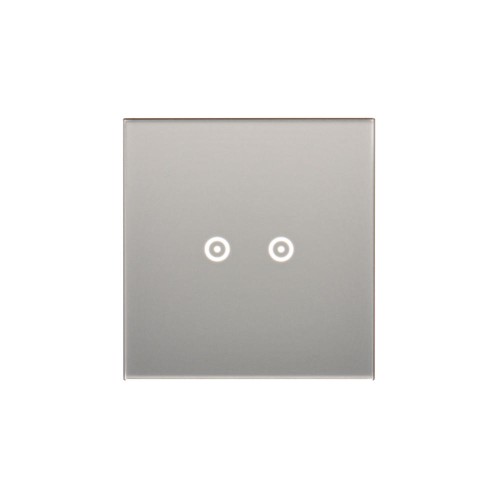 Panel dotykowy 1 moduł Simon 54 Touch DSTR12/71 Kontakt-Simon srebrna mgła