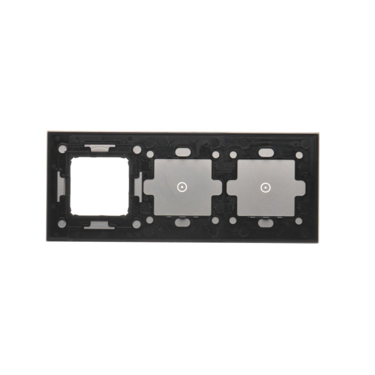 Panel dotykowy 3 moduły Simon 54 Touch DSTR3110/71 Kontakt-Simon srebrna mgła