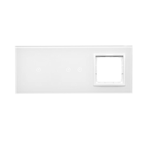 Panel dotykowy 3 moduły Simon 54 Touch DSTR3120/70 Kontakt-Simon biała perła