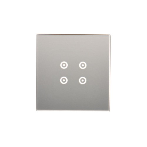 Panel dotykowy 1 moduł Simon 54 Touch DSTR14/71 Kontakt-Simon srebrna mgła