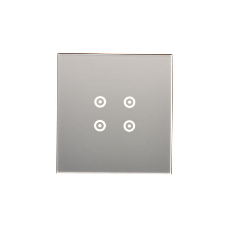 Panel dotykowy 1 moduł Simon 54 Touch DSTR14/71 Kontakt-Simon srebrna mgła