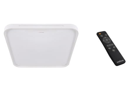 Plafoniera Plafon Łazienkowy WENA LED D 24W IP44 04010 Struhm Ideus z Pilotem do łazienki sypialni korytarza jadalni oprawa lampa sufitowa biały