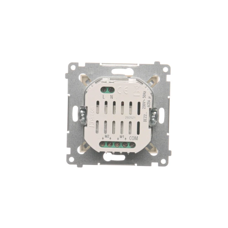 Łącznik / przycisk roletowy podwójny elektroniczny Simon 54 DEZ2.01/44 Kontakt-Simon złoty mat, metalizowany